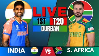 🔴 Live India vs South Africa 1st T20 Match Score amp Commentary  Live Cricket Match Today IND vs SA [upl. by Patman]