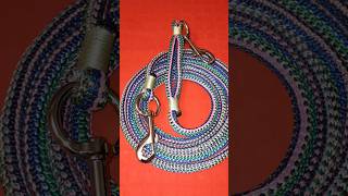 HANDMADE DOUBLE LEASH IN MANY COLORS [upl. by Hannavas]