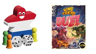 speluitleg King of Tokyo Duel [upl. by Atteloj]