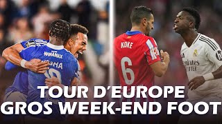 TOUR DEUROPE  On fait le tour des matchs du weekend en Europe [upl. by Eixirt]