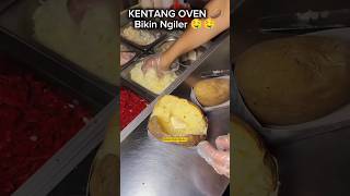 Kentang Oven 🥔 Bikin Ngiler 🤤 kuliner jajanan shorts foodies [upl. by Nikal]