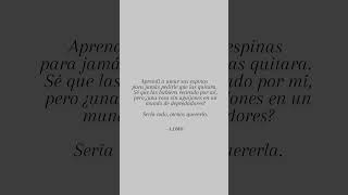 Aprendí ✍️📖 ❤️ 👩‍❤️‍💋‍👨🌜⭐‼️LDM® poema poesia mipoetaaventurero mirandoalamismaluna [upl. by Philoo830]