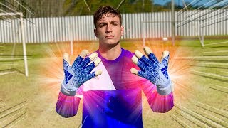 O JUNINHO DEFENDEU COMO UM GOLEIRO PROFISSIONAL COM A LUVA NOVA [upl. by Gladys]