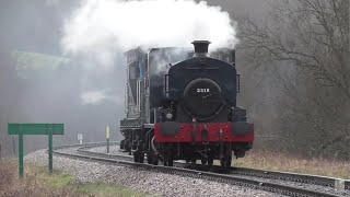 Spa Valley Railway  Winter steam gala  101122024 [upl. by Erlina]