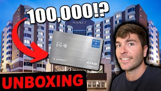 Chase World of Hyatt Card Unboxing  My MAX Point Strategy [upl. by Studner]