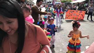 DESFILE MARTES DE CARNAVAL PREESCOLAR ZACAPU MICHOACAN MEXICO [upl. by Ashjian]