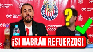 NOTICIAS CHIVAS ¡SI HABRA REFUERZOS SE VIENEN 2 B0MBAZ0S FICHAJES CHIVAS 2025 [upl. by Mcconnell825]