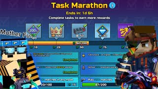 finishing the Task Marathon event  PG3D [upl. by Anirdnaxela250]