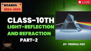 Light  Reflection amp Refraction FULL CHAPTER  Part 2  Class 10th Science  Chapter 9 [upl. by Enaffit]