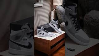 Air Jordan 1 Mid Light Smoke Grey ORIGINAL [upl. by Oivlis]