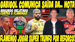 FLAMENGO NA PRORROGAÇÃO DA JANELA MENGÃO JOGA quotSUPER TRUNFOquot A MESA PRA TER ÚLTIMO REFORÇO [upl. by Uhayile]