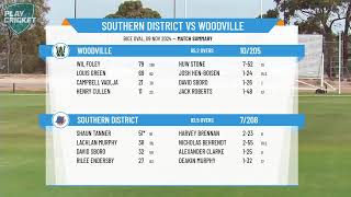 Southern District v Woodville [upl. by Airan]