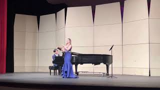 Norina’s aria Lara McGill soprano amp Dr Thanakarn Limtham pianist [upl. by Lati]