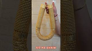 Gold chain for Temple  Hallmark Chain Design  gold chain heavy jewellerychain necklace [upl. by Frederigo307]