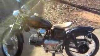 1968 Harley Davidson Sprint Bobber 250cc running [upl. by Lashondra]