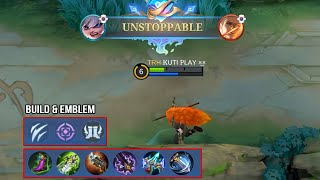 Popol amp Kupa Best Build and Emblem  Popol amp Kupa Gameplay 2024  MLBB [upl. by Assyli801]