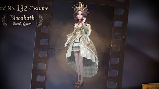 Identity V  FINALLY PLAYING WITH MY DREAM COSTUME FOR HUNTERS  “Bloodbath” Gameplay on DUOS [upl. by Sik392]