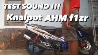 Knalpot AHM F1zr [upl. by Erdnaxela]