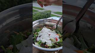 🤩🥗Salad ready🥗🤩 salad vegetables chicken recipe malayalam youtubeshorts viralvideo [upl. by Ardnekal]