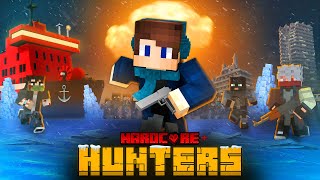 100 HUNTERS WILL BE TRYING TO CATCH ME IN THE WINTER APOCALYSE IN MINECRAFT [upl. by Iznekcam]