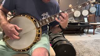 Will Williams  Jim Burlile CUSTOM Banjo FOR SALE  Turtle Hill Banjo Company [upl. by Eriha]