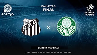 SANTOS X PALMEIRAS  31032024  FINAL PAULISTÃO  AO VIVO [upl. by Garmaise113]