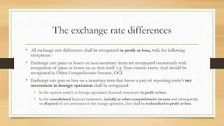 Effects of changes in foreign exchange rates [upl. by Nestor]