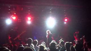 Silverstein  Destination Blood Orchid cover Live at Dürer Kert Budapest 20120408 [upl. by Brig563]