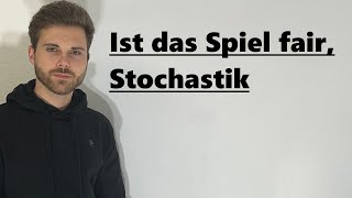 Ist das Spiel fair Stochastik faires Spiel  Verständlich erklärt [upl. by Sam]