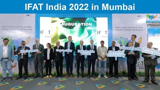 1000 technologies 3 days 1 destination – IFAT India 2022 [upl. by Astrid]