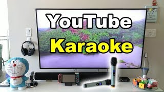 Youtube Karaoke Party Setup Wireless Microphones [upl. by Kluge639]