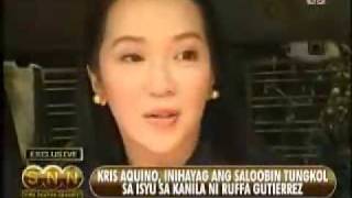 Kris Aquino speaks about her issue with Ruffa G [upl. by Cogswell]