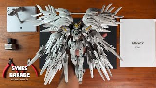 Snow White Wing Gundam ver Metabi 1100  ASMR BUILD  Model kit by Daban Model 8827 [upl. by Ruenhs]