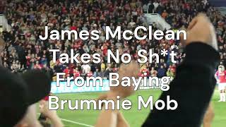 James McClean Takes No Sht from Baying Brummie Mob  Birmingham City 3  Wrexham 1 [upl. by Notfol]