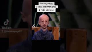 Sammy Basso la sua testimonianza di fede cristiana cattolica [upl. by Eyr975]