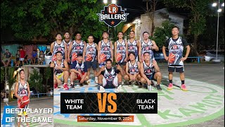 LR BALLERS INTER COLOR WHITE VS BLACK PRE CHRISTMAS TOURNAMENT   DaddyYHO TV [upl. by Arayt]