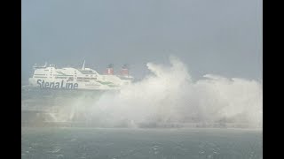 Extreme weather  Ireland to Wales in a hurricane [upl. by Sigvard]