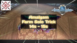 Gameplay Halberd Solo vs Amalgam quotFarm 14s15s‼️gabutquot  Toram Online [upl. by Lehar]