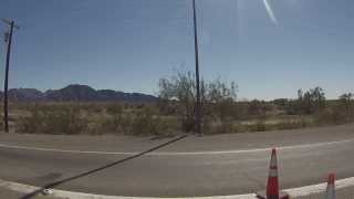 US Border Patrol Checkpoint drive on I8 Freeway over Telegraph pass to Wellton AZ GP010034 [upl. by Aihsemak]