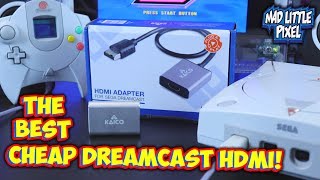 The Best Cheap Sega Dreamcast HDMI Adapter Kaico Review [upl. by Appolonia461]