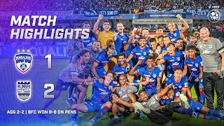 Highlights  Bengaluru FC 12 Mumbai City FC 22 Agg 98 pens  SF1 2nd Leg Hero ISL 202223 [upl. by Ahsiemac]