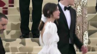 Alexa Chung at Met Gala 2018 [upl. by Odnolor]