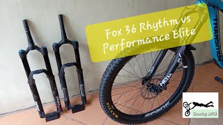 Fox Float 36 Rhythm vs Performance Elite Boost Spacing 275 Wheels [upl. by Ila]