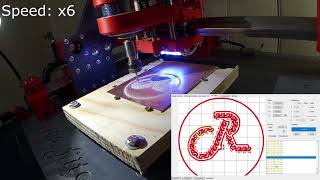 Root 3 Lite CNC 3D printed CNC PCB milling [upl. by Levitt]