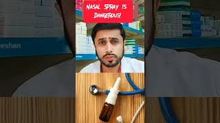 Is Nasal Spray Bad for You  Nose Spray Side Effects healthtips nasalspray medicationsafety [upl. by Atinrehs107]