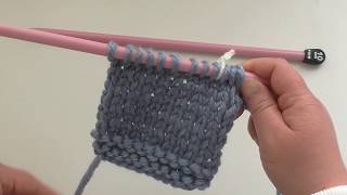 Learn to Knit  Intermediate  Slip Marker sm UK [upl. by Nnyleuqaj]