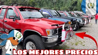 ‼️CAMIONETAS para ESCOGER BARATAS en FRONTERA EL CARMEN GUATEMALA 2023‼️ [upl. by Judenberg233]