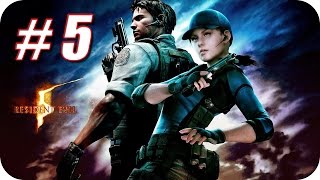 Resident Evil 5 HD  Gameplay Español  Capitulo 5  En la Oscuridad de la Mina [upl. by Fifine]