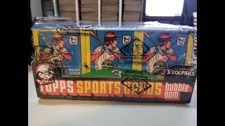 1979 Topps Baseball Wax Packs Break [upl. by Assiroc]