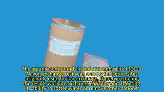 DuPont AmberLite IRC120 Na ion exchange [upl. by Lester]